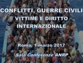 Seminario: CONFLITTI, GUERRE CIVILI VITTIME E DIRITTO INTERNAZIONALE