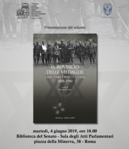 Presentazione del volume: “Il rovescio delle medaglie. I militari ebrei italiani 1848-1948