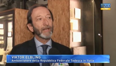 Servizio di TG2000 sulla visita dell’Ambasciatore Elbling al Museo “Vite di IMI”