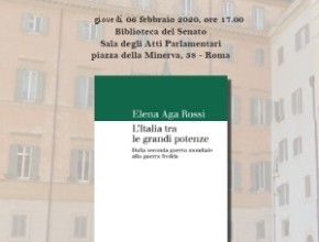Presentazione del volume: L’Italia tra le grandi potenze