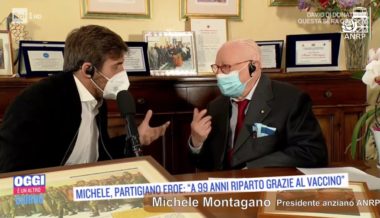 Michele Montagano intervistato su Rai Uno