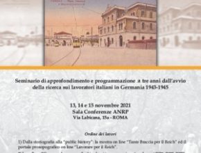 Seminario: a tre anni dall’avvio della ricerca sui lavoratori italiani in Germania 1943-1945