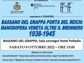 Bassano del Grappa porta del Reich: manodopera veneta oltre il Brennero 1938-1945