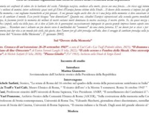 Il Dovere della Memoria