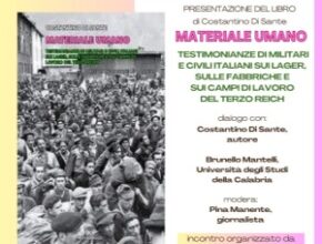 Presentazione del libro: Materiale umano