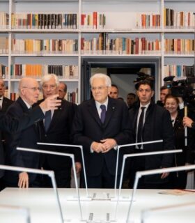 Inaugurazione nuova Biblioteca V. E. Giuntella – E. Zampetti