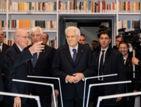 Inaugurazione nuova Biblioteca V. E. Giuntella – E. Zampetti