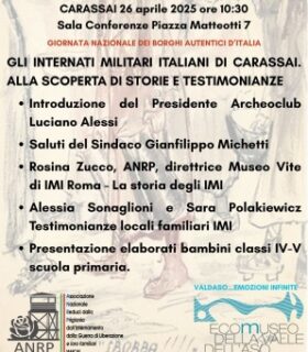 POSTICIPATO per esequie Santo Padre. Gli Internati Militari Italiani di Carassai.