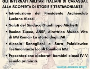 POSTICIPATO per esequie Santo Padre. Gli Internati Militari Italiani di Carassai.